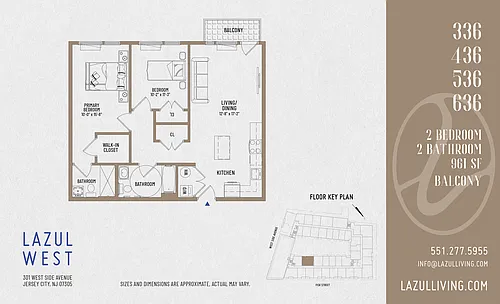 Floor plan 2 Bedroom- 36 Line with Balcony