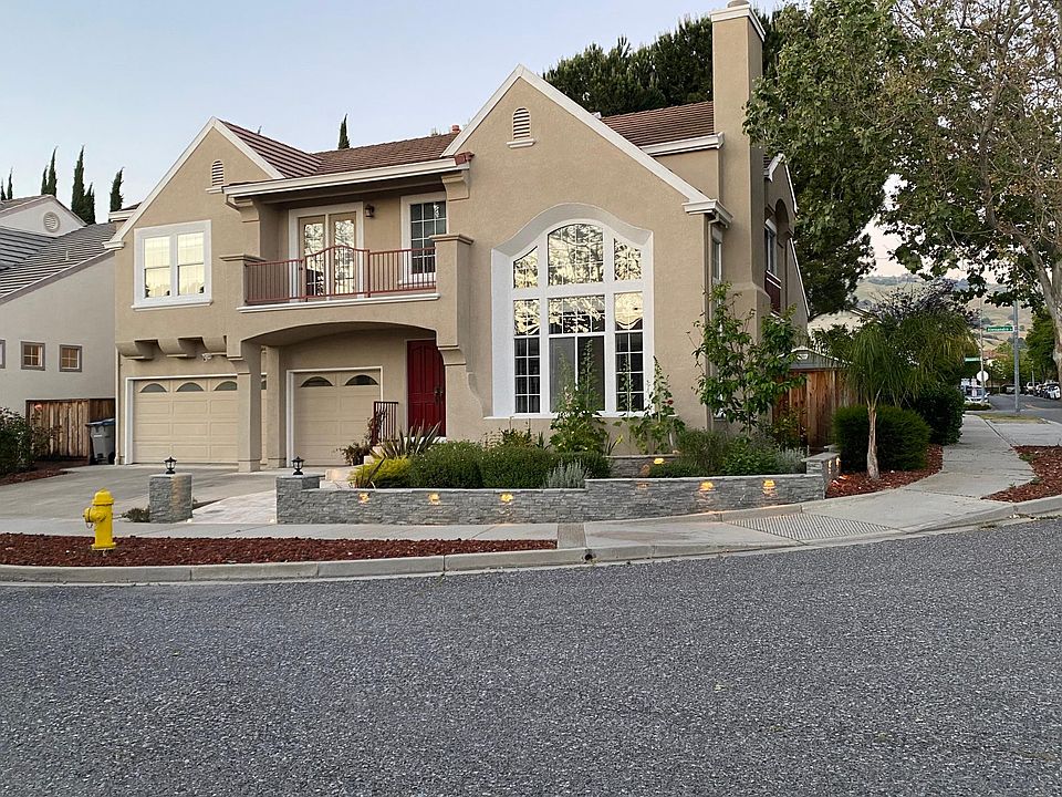 Front view of the house. It is a corner lot.