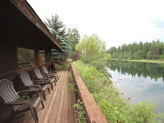 Riverfront deck