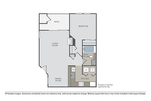 Floor plan Angel Falls