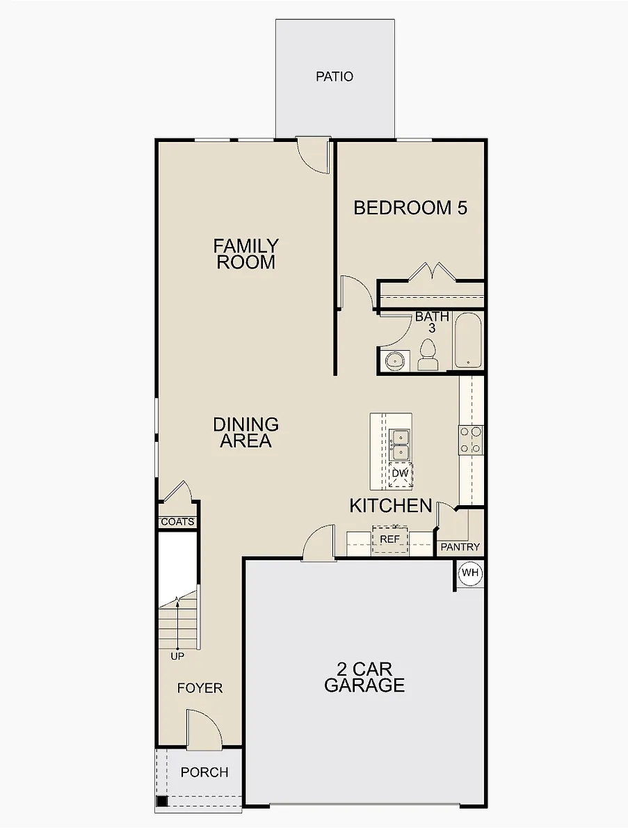 First Floor - 604 Cherry Creek Ln