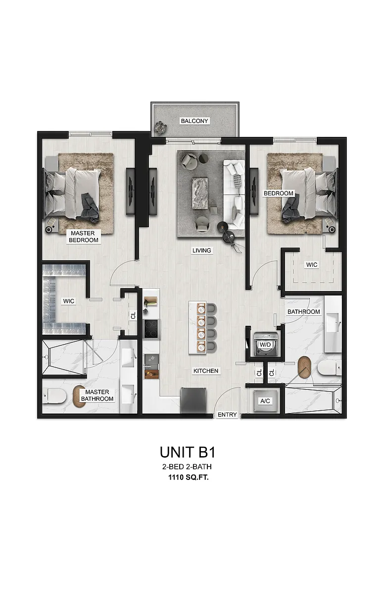 Floor plan B1