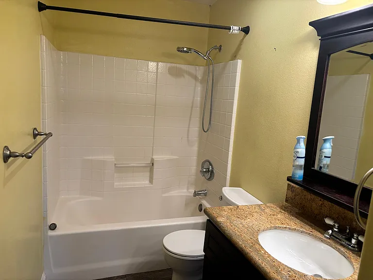Second bathroom in the hallway