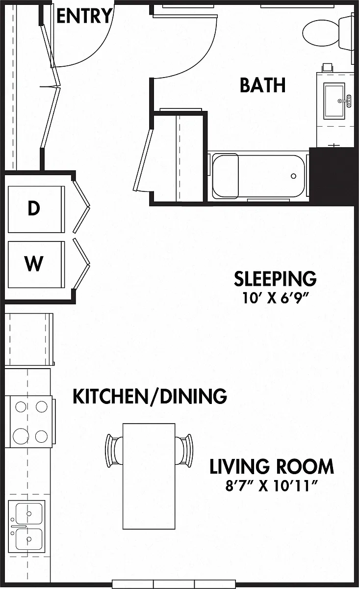 Floor plan S1-A