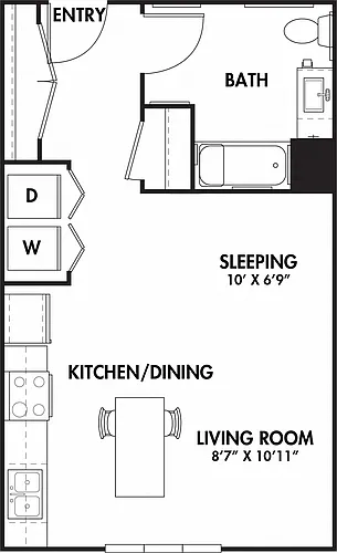 Floor plan S1-A