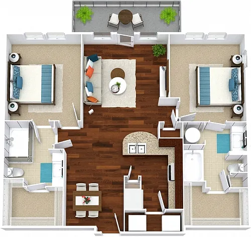 Floor plan The Poplar