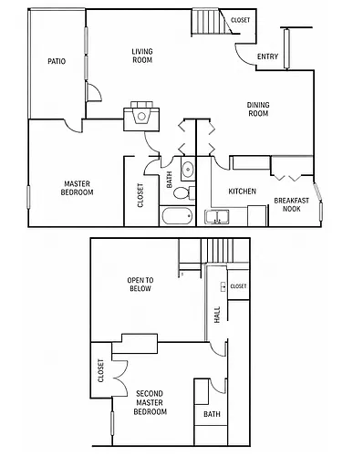 Floor plan Ozark