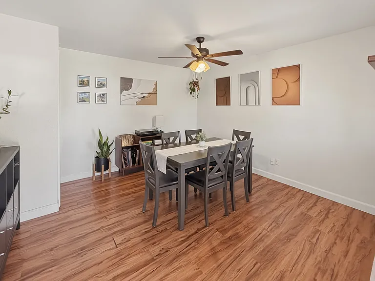 Dining room from front door