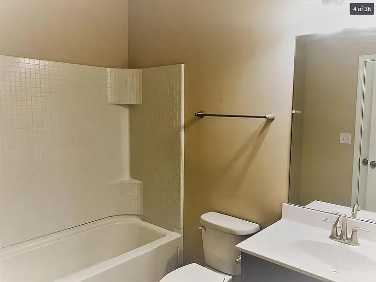 one all bathroom for the bedroom in the basement