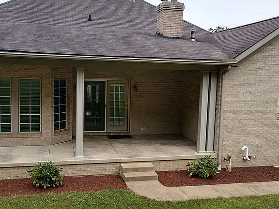 Back patio area