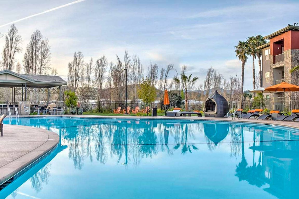 Pool Area| Apartments in Fairfield, CA | Verdant at Green Valley Apartments