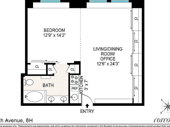 2nd image of 1 5th Ave APT 8H