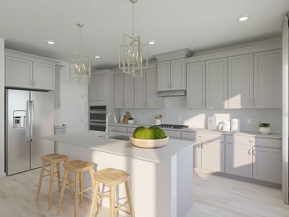 Skip takeout and prep dinner in the well-appointed kitchen.