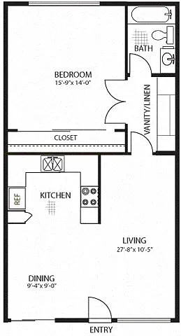 Floor plan The Sage