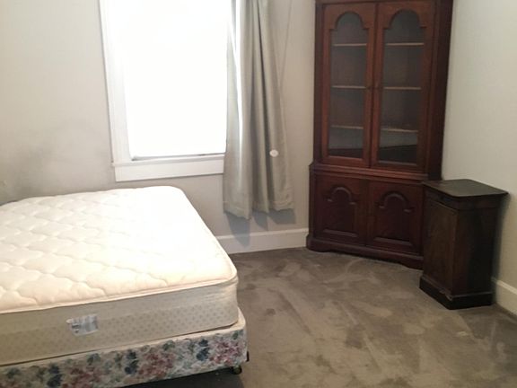 Furnished bedroom.