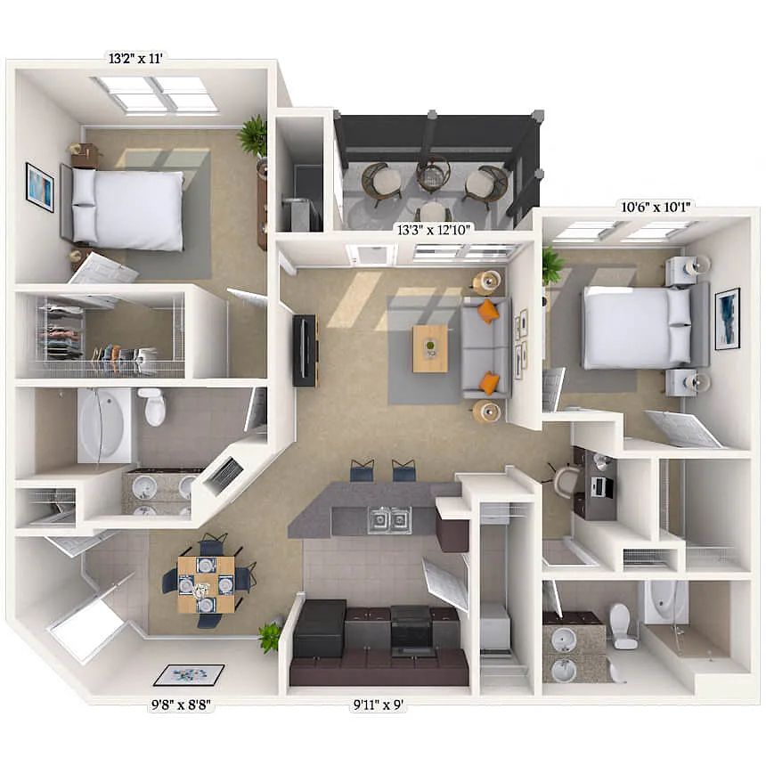 Floor plan 22B