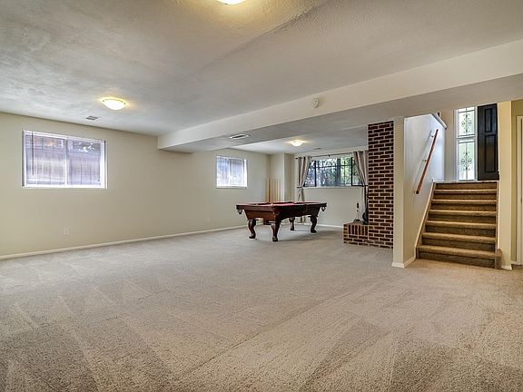 Downstairs gets lots of natural light.