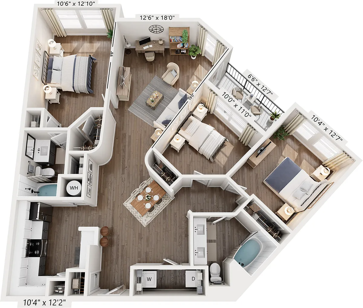 Floor plan C1