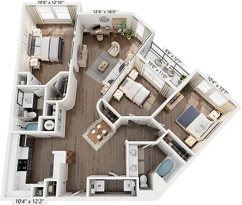 Floor plan C1