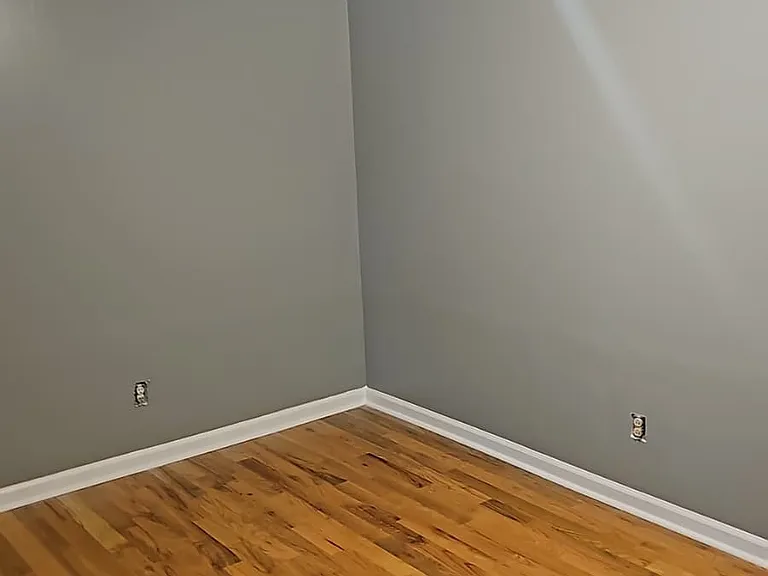 New hardwoods and fresh painted bedroom 1