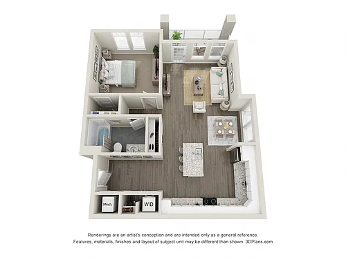 Floor plan A2-MW