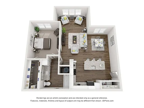 Floor plan The Estates Sunroom