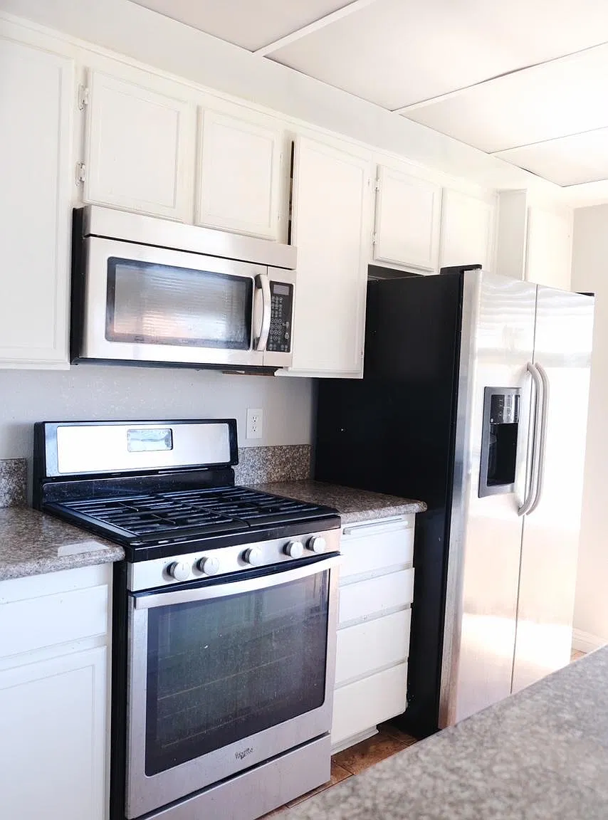 stainless appliances
