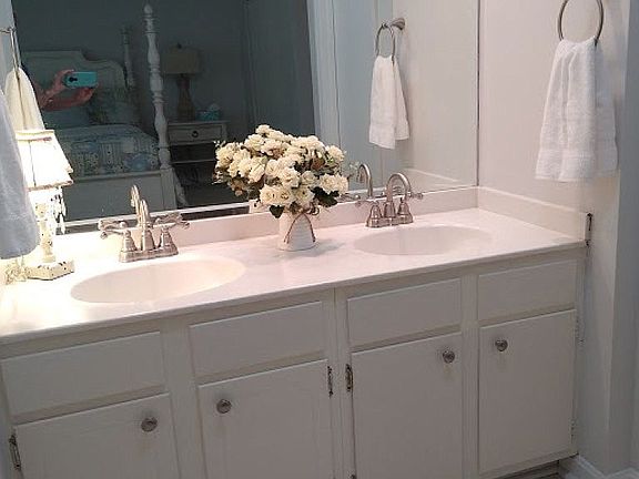 Vanity in Master Bath area