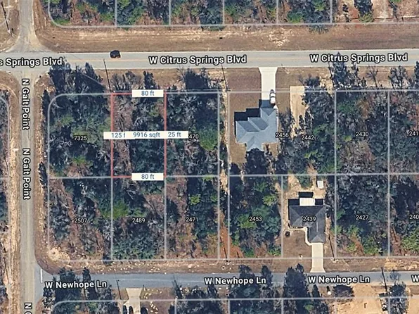 2488 W Citrus Springs Blvd Lot 2, Dunnellon, FL 34434