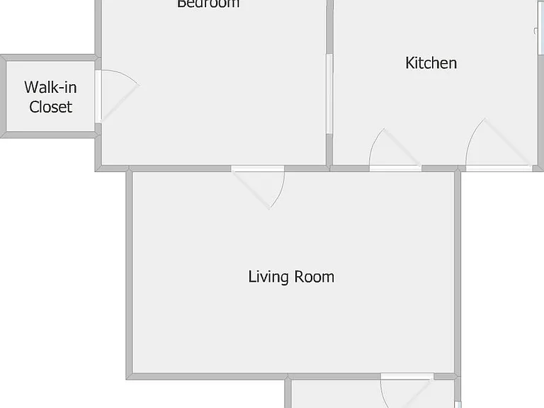 Floor Plan (approximately 500 sqft)
