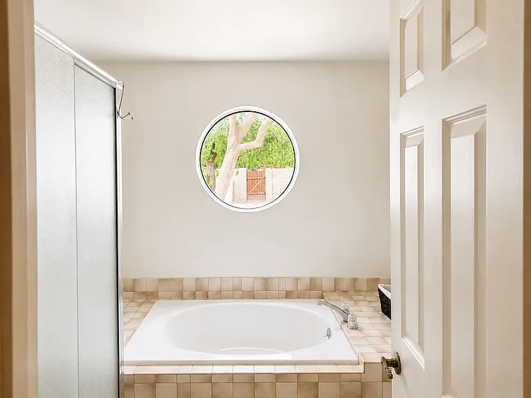 Master Bathroom Shower and Tub