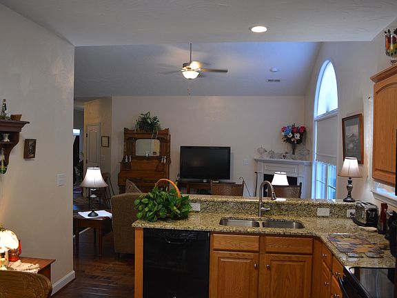 Kitchen into Family Room