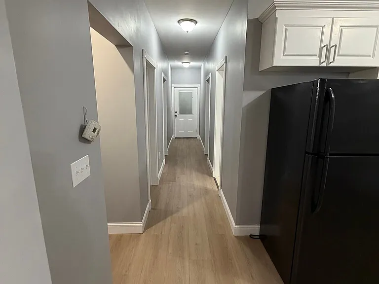 Hallway to Bedrooms and Bathroom Area