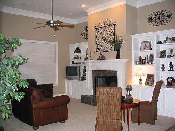 Living Room View from Dining Room
