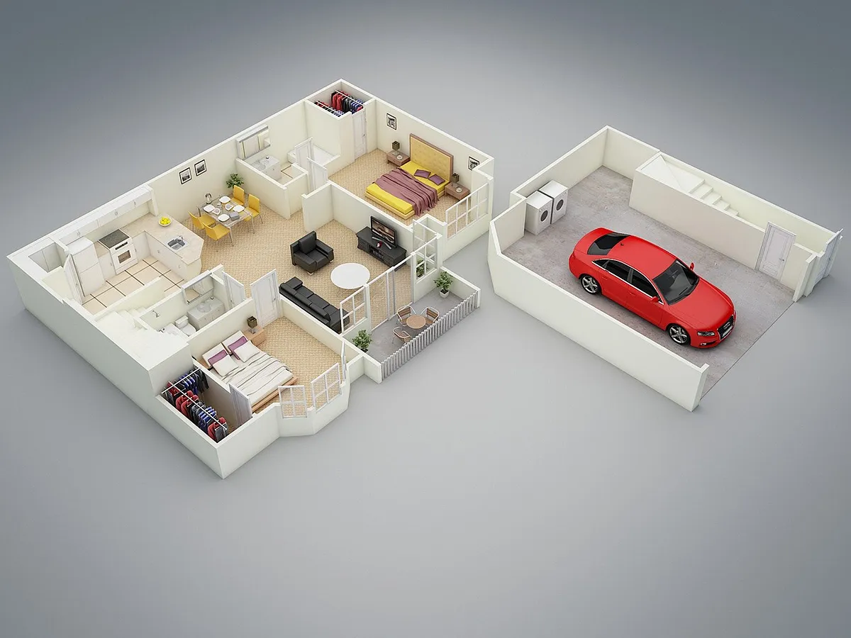 Floor plan The Brentwood
