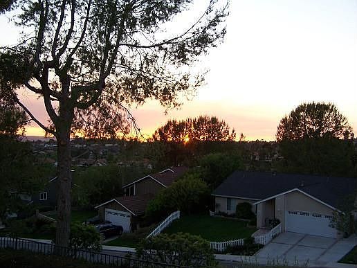 Sunset Views from Balcony