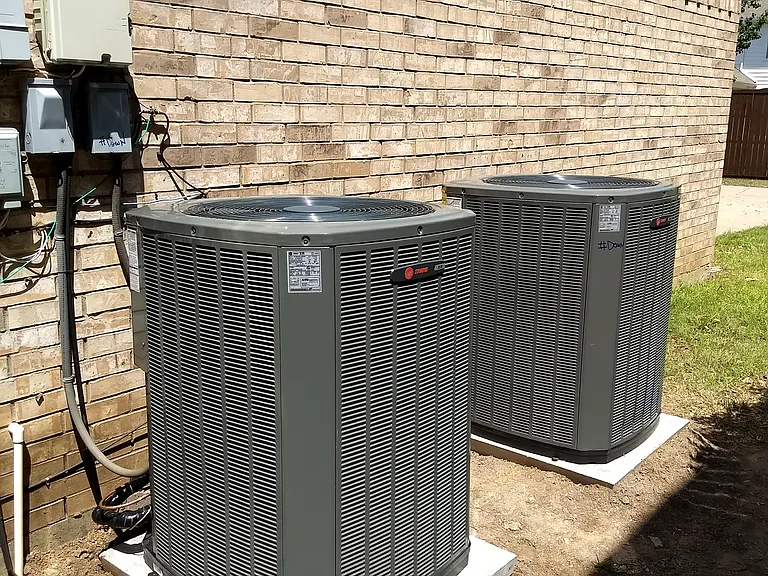 High efficiency Trane AC units