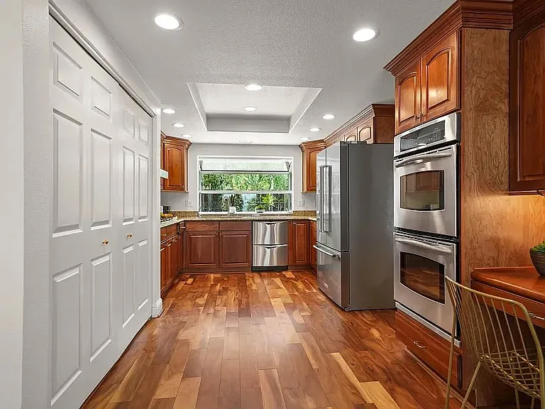 Kitchen with pantry