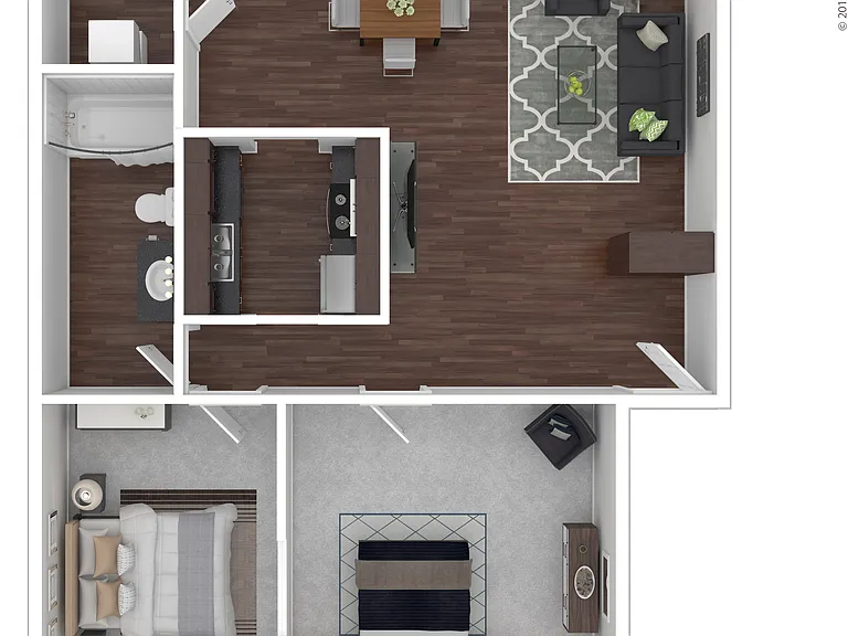 2L: Beds - 2: Baths - 1: SqFt Range - 1000 to 1000