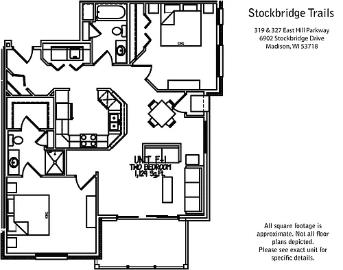 Floor plan Style E1