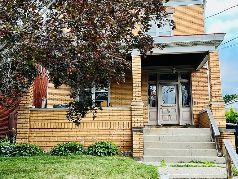 Front entry and porch