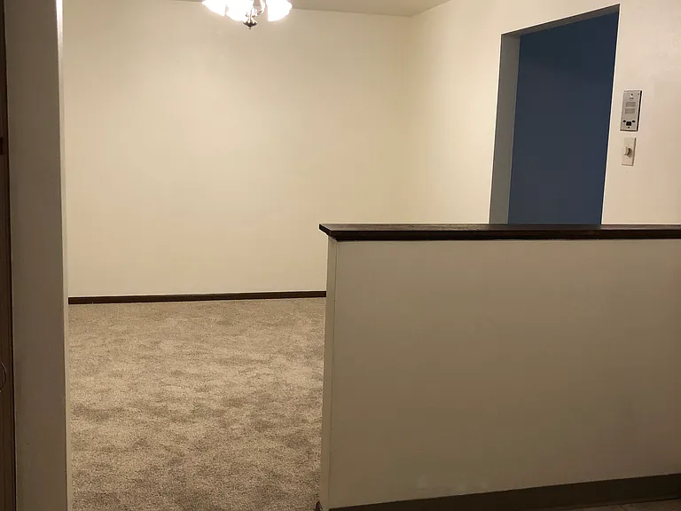 kitchen into dining room