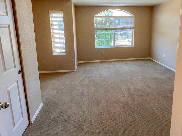 Bedroom2 w closet on left.