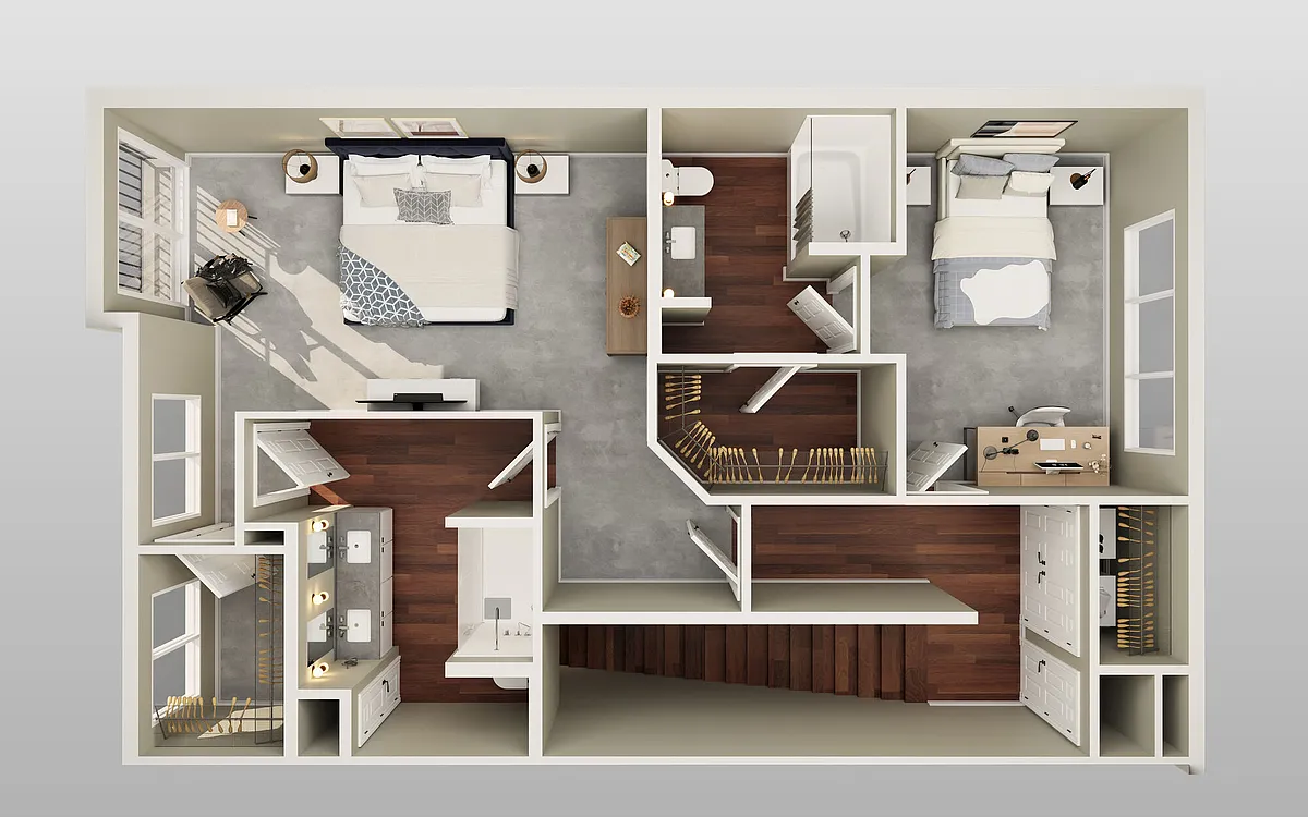 Floor plan Palmetto II