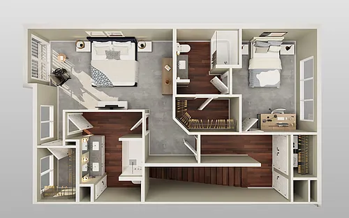 Floor plan Palmetto II TH
