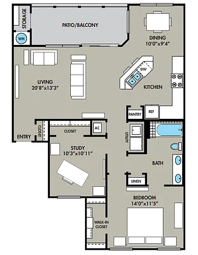 Floor plan A6R