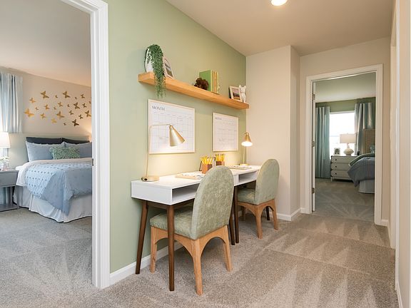 The Roswell floorplan with the Sleek Gray interior package at Avalon