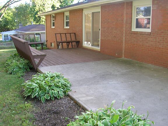 Patio and deck