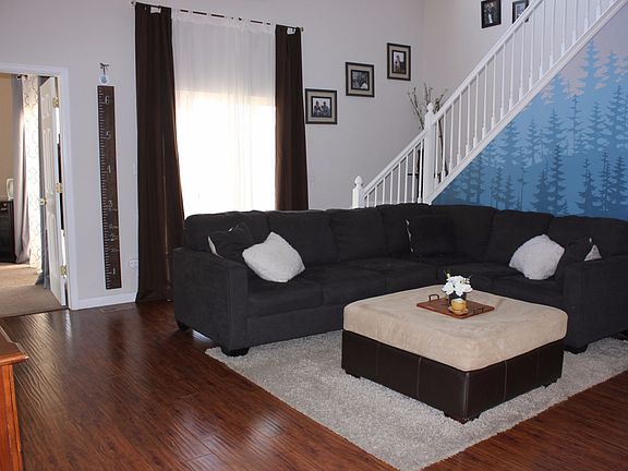 Living Room with gorgeous floors
