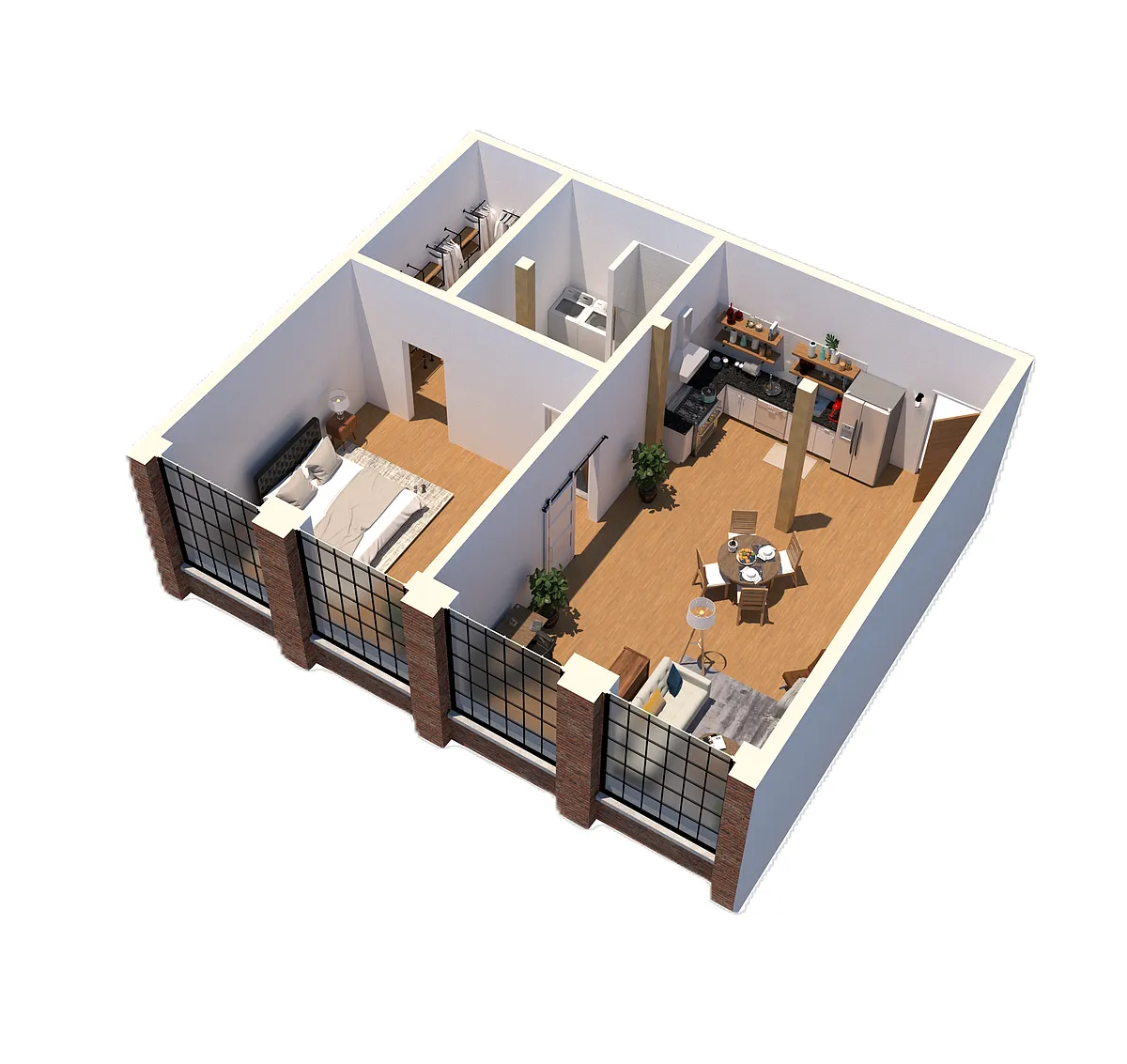 Floor plan 1D